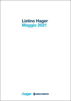 Listino Hager 2021